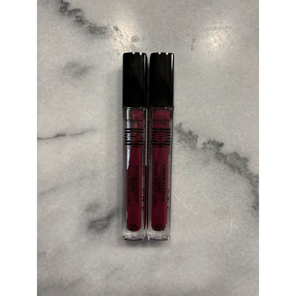 Covergirl Exhibitionist Lip Gloss in 220 Adulting Lot of 2